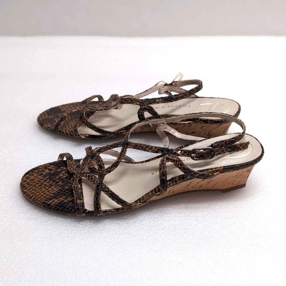 🌈5/$20🌈Bundle!😍Etienne Aigner Animal Print Sandals Size 7 1/2